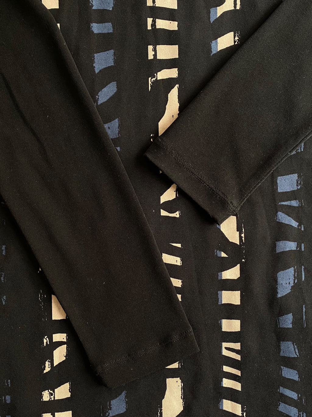 Banana Republic Black Graphic-Panel Shift Dress