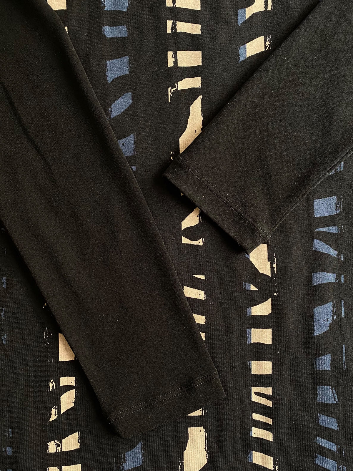 Banana Republic Black Graphic-Panel Shift Dress