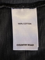 Country Road Workwear Charcoal Cotton Logo T-Shirt