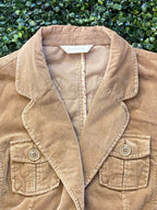 Woolworths Tan Stretch-Cotton Utility Blazer