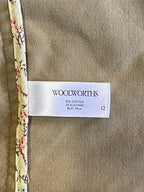 Woolworths Tan Stretch-Cotton Utility Blazer