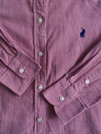 Polo Ralph Lauren Rose Micro-Check Button-Up Shirt