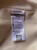 Taupe Sequin Tailored Shorts