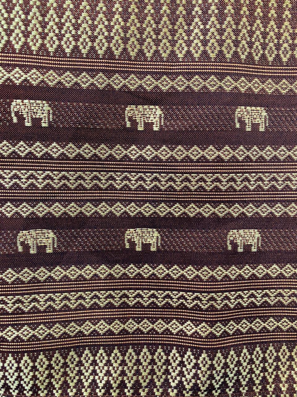 Cocoa Elephant Print Wrap Skirt