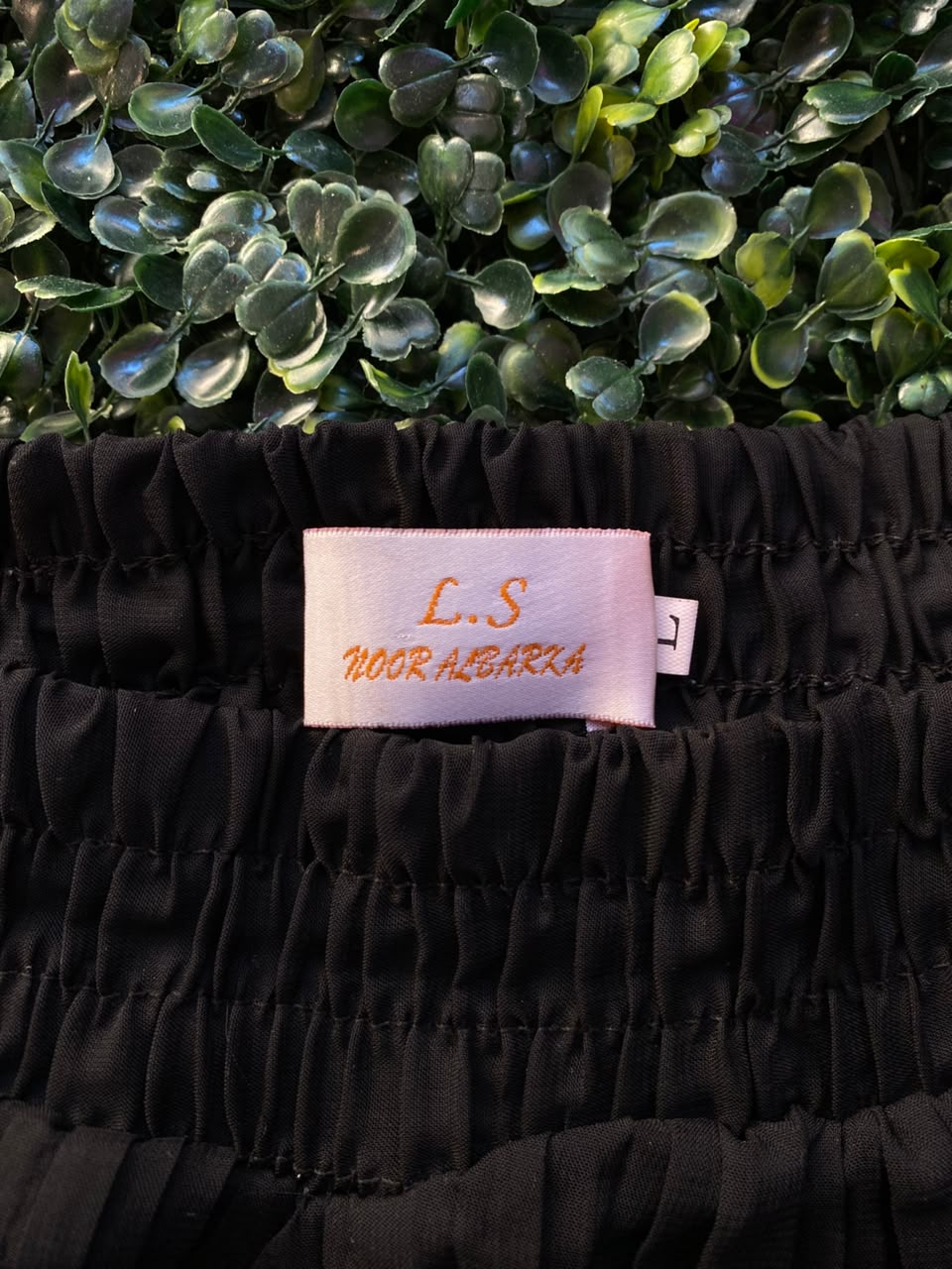 Black Pleated Maxi Skirt