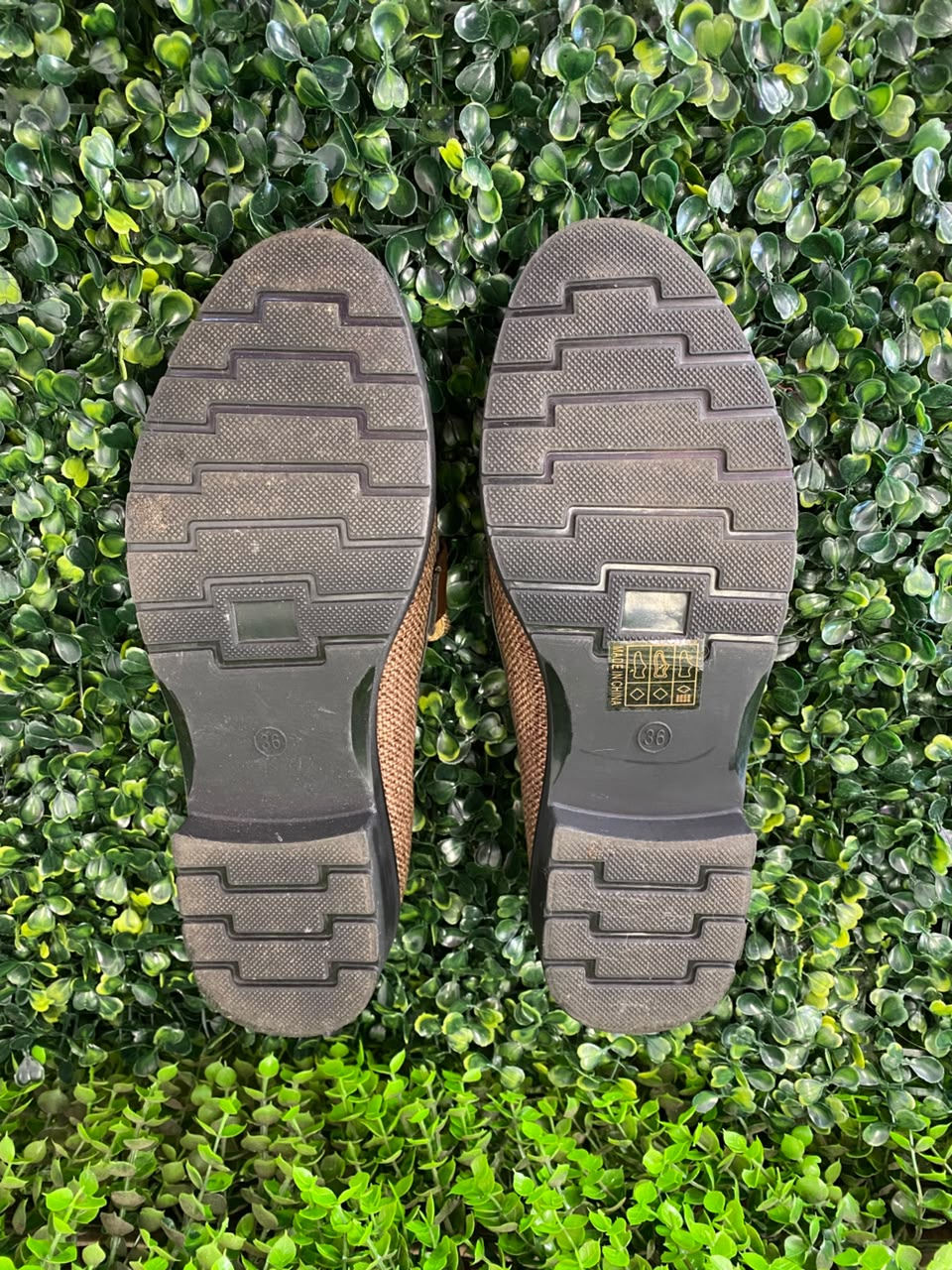 Taupe Chunky-Sole Loafers