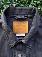 Washed Charcoal Denim Jacket