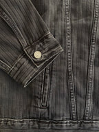 Washed Charcoal Denim Jacket