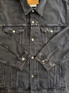 Washed Charcoal Denim Jacket