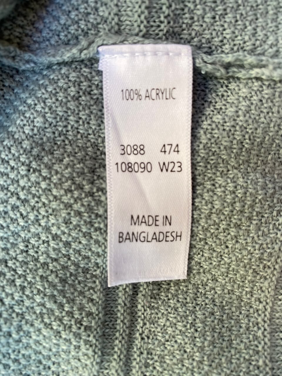 Silver Grey Fine-Knit Crew-Neck Sweater