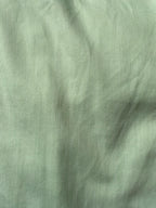 Pale Sage Satin Long-Sleeve Button-Up Shirt