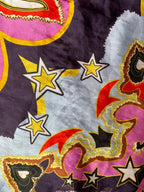 Bold Graphic Star Print Scarf
