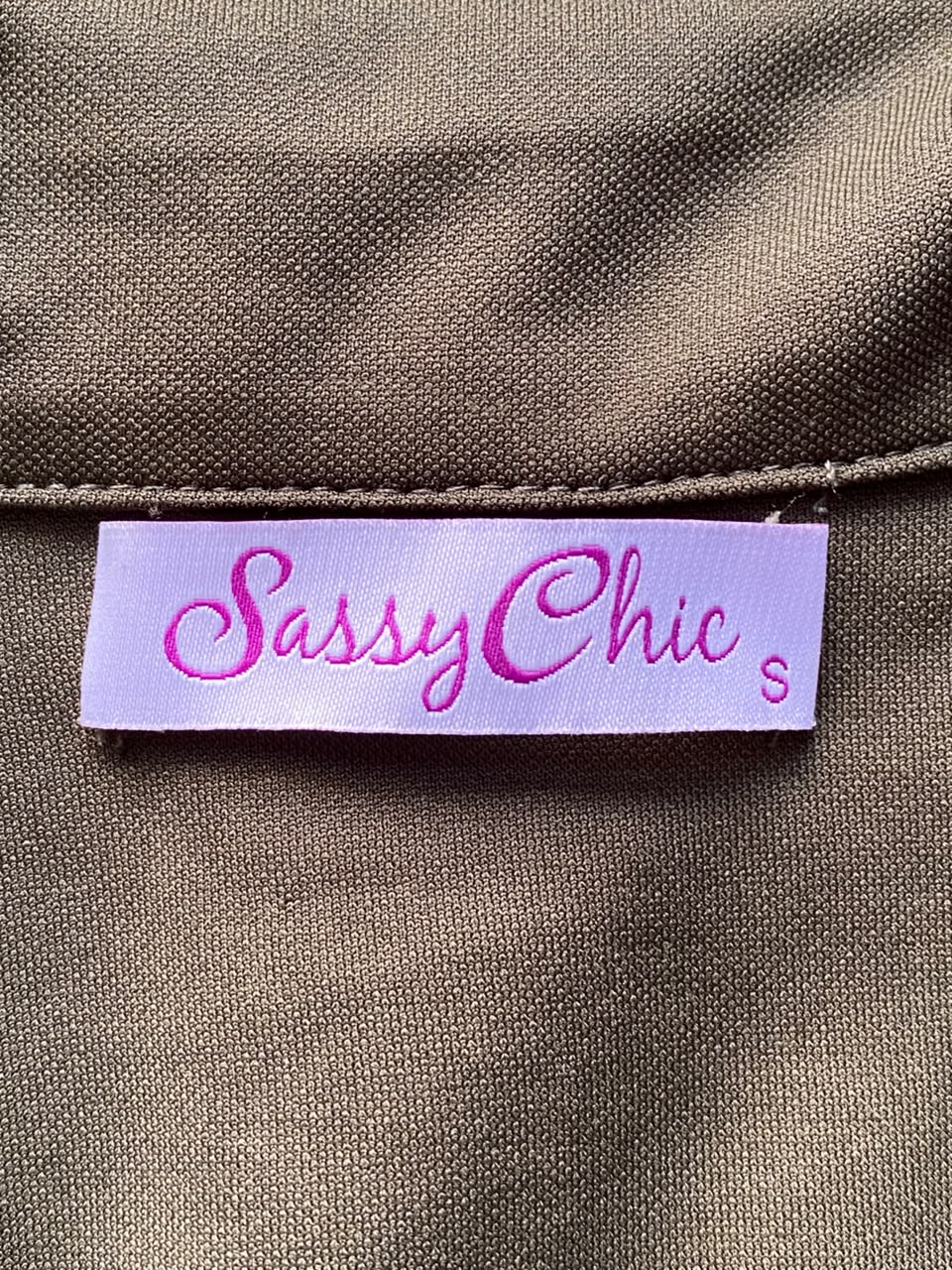 SassyChic Khaki Belted Utility Jumpsuit