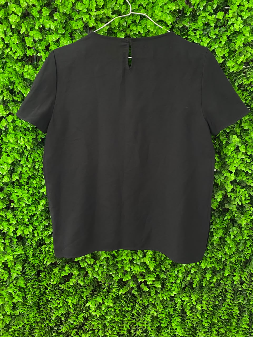 Black Beige & Olive Colour-Block T-Shirt