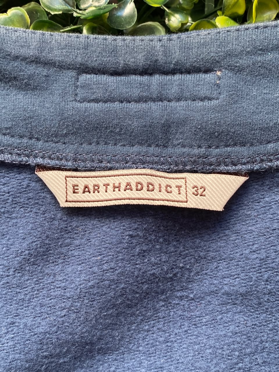 Dusty Blue Button-Front Cardigan