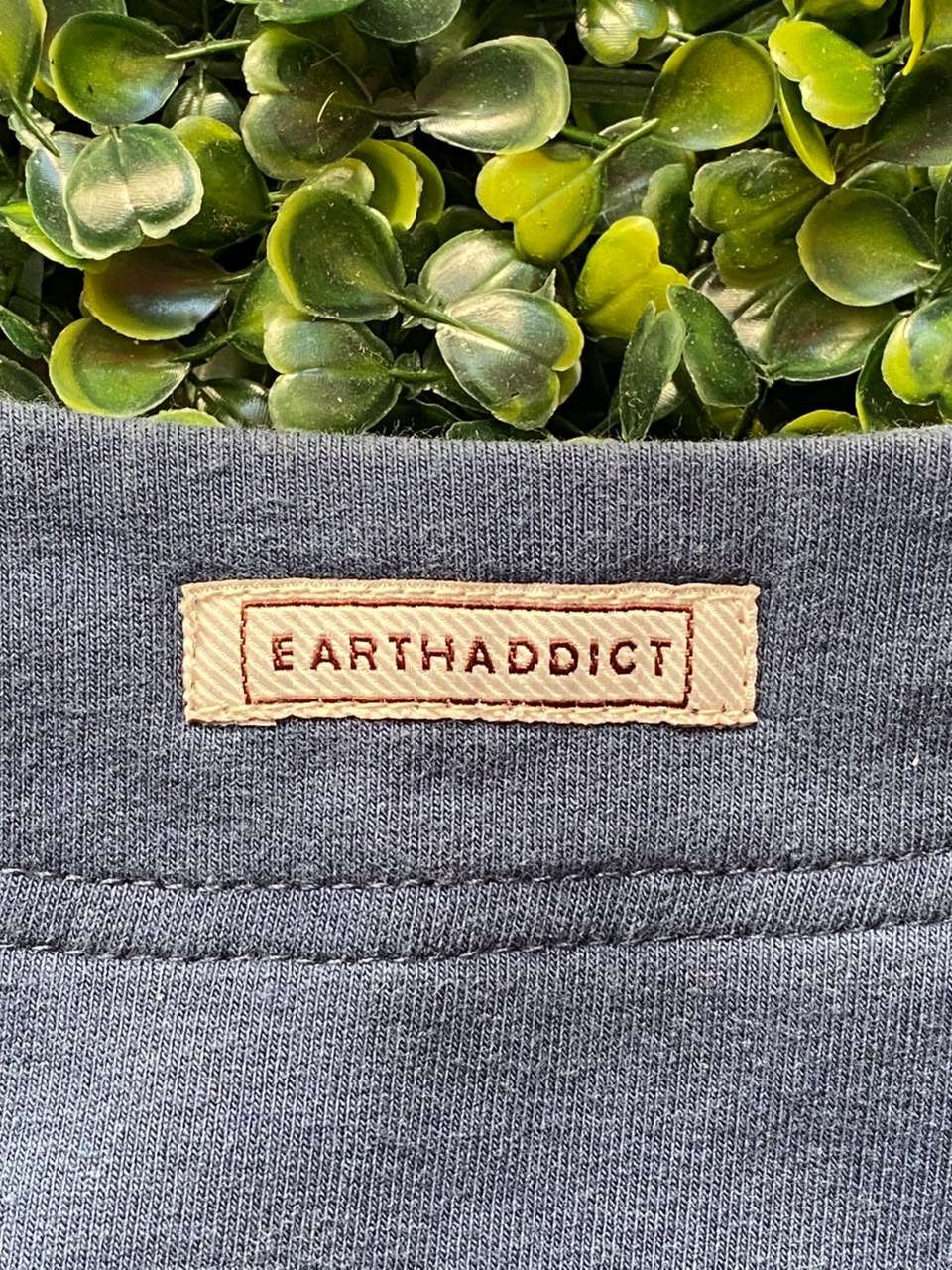 Dusty Blue Button-Front Cardigan