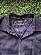 HLOBA Navy Zip-Front Lightweight Jacket