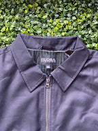 HLOBA Navy Zip-Front Lightweight Jacket