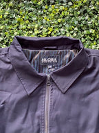 HLOBA Navy Zip-Front Lightweight Jacket