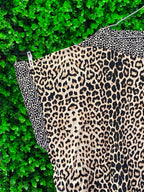 Woolworths Leopard-Print Short-Sleeve Top