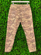 Camo Stretch Slim Cargo Trousers