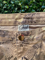 Camo Stretch Slim Cargo Trousers