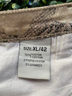 Camo Stretch Slim Cargo Trousers