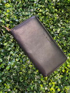Black Zip-Around Jo Borkett Wallet Purse