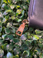 Black Zip-Around Jo Borkett Wallet Purse