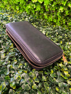 Black Zip-Around Jo Borkett Wallet Purse