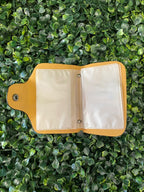 Red Three-Piece Handbag & Pouch Set