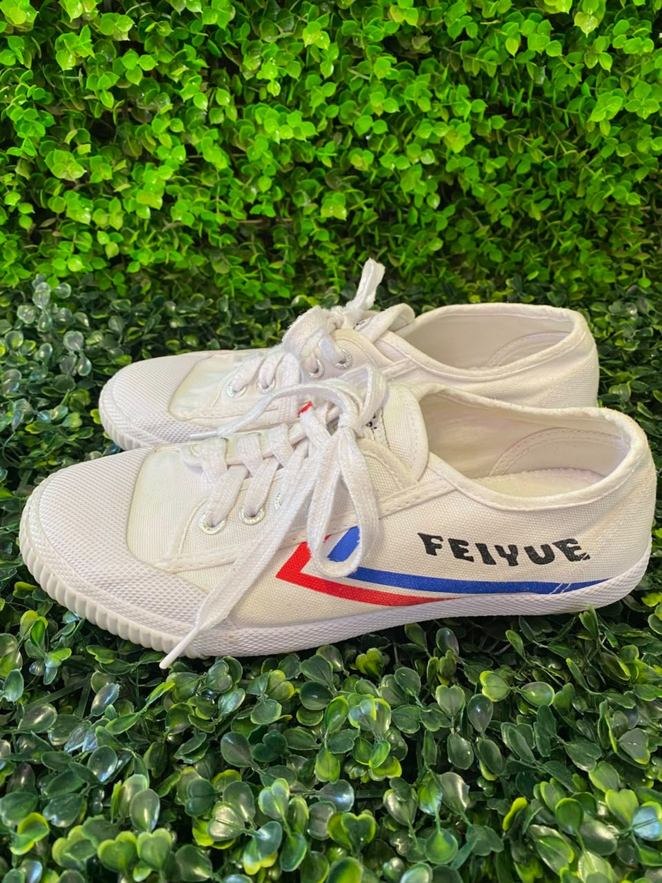 Feiyue White Low-Top Sneakers
