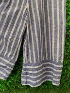 Bathini Navy & White Stripe Cami Maxi Dress