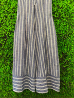 Bathini Navy & White Stripe Cami Maxi Dress