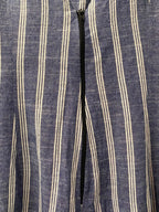 Bathini Navy & White Stripe Cami Maxi Dress