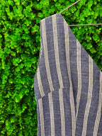 Bathini Navy & White Stripe Cami Maxi Dress