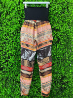 Strapless Printed Jumpsuit with Pockets