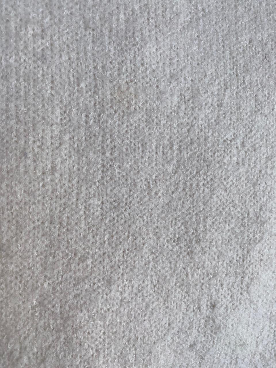 Superbalist Cream Oversized Mock-Neck Knit Pullover