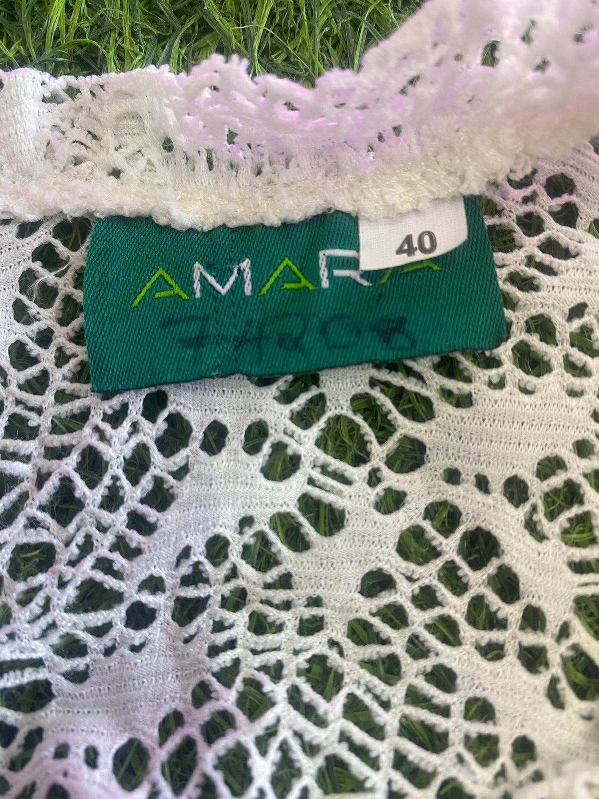 Amari Cream Lace Long Sleeve Blouse — brand