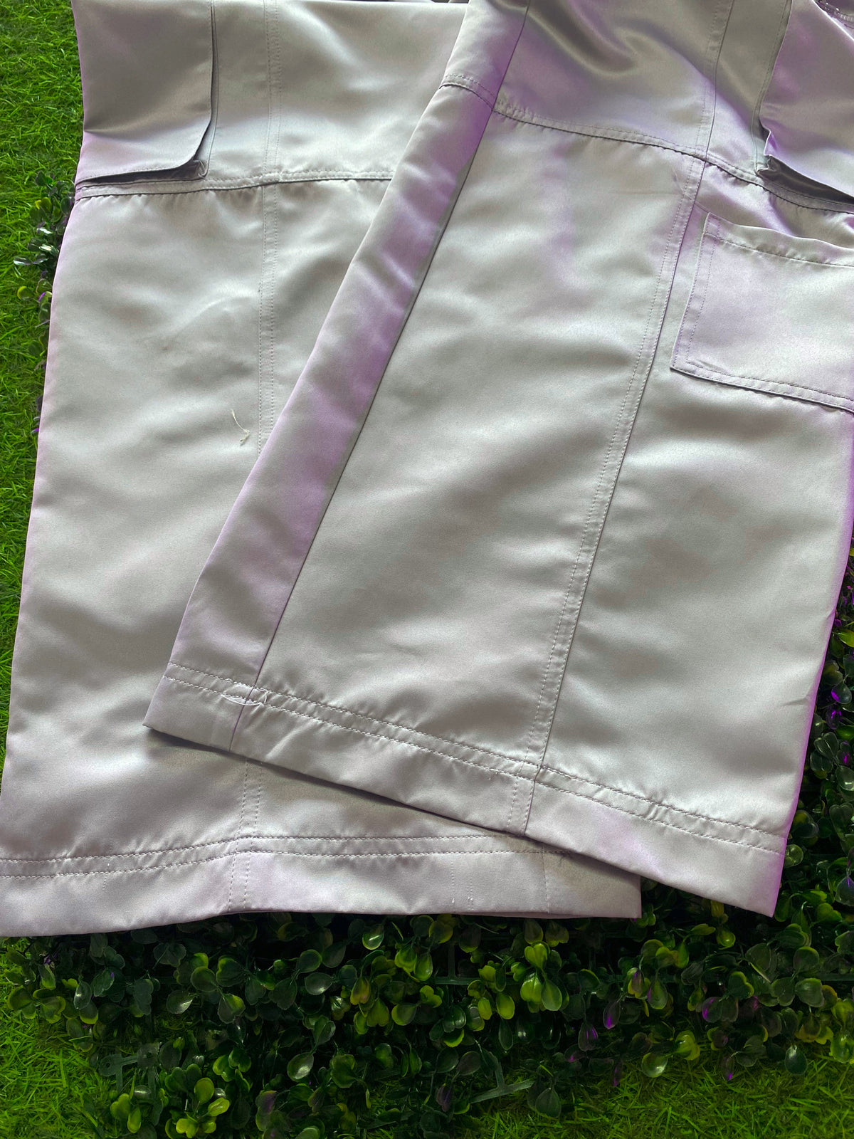 Factorie Beige Utility Cargo Pants — detail