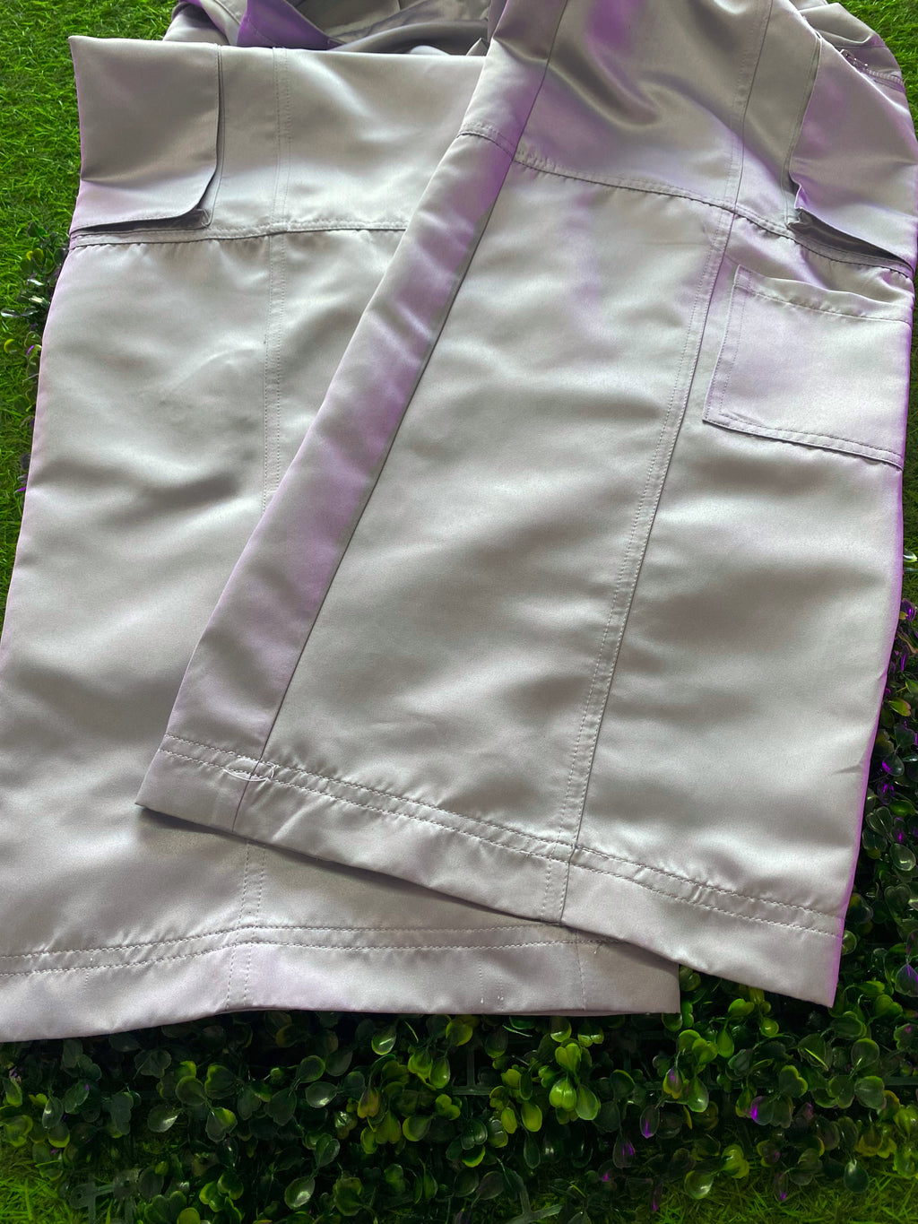 Factorie Beige Utility Cargo Pants — detail
