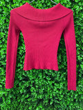 H&M Off-Shoulder Ribbed Knit Top