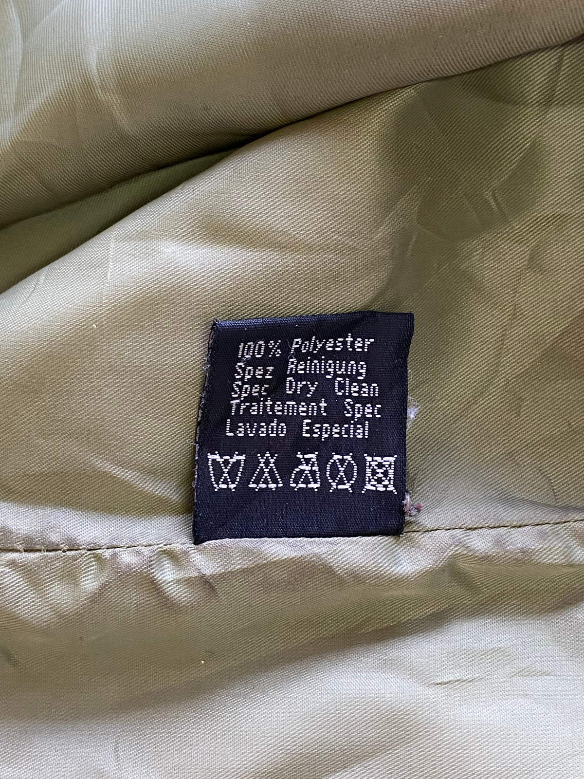 Stone Embroidered Lightweight Coat — care