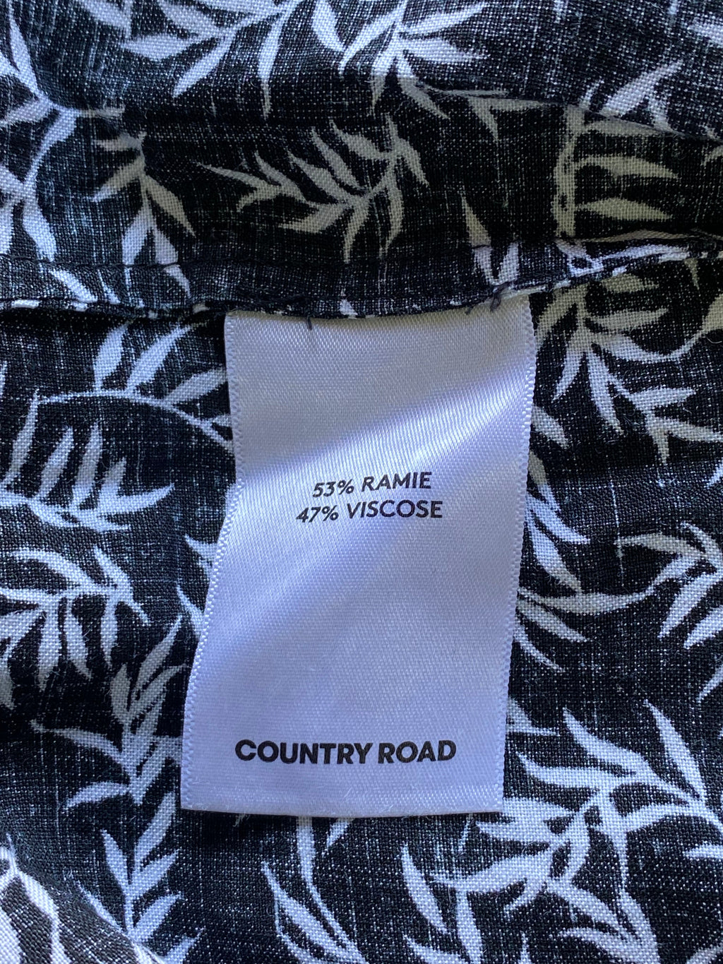 Country Road Botanical Maxi Dress — care