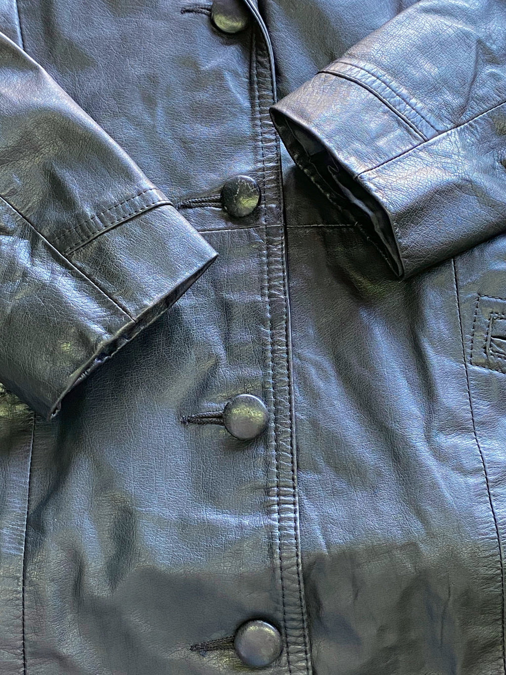 Citation Dark Brown Belted Trench Coat — detail