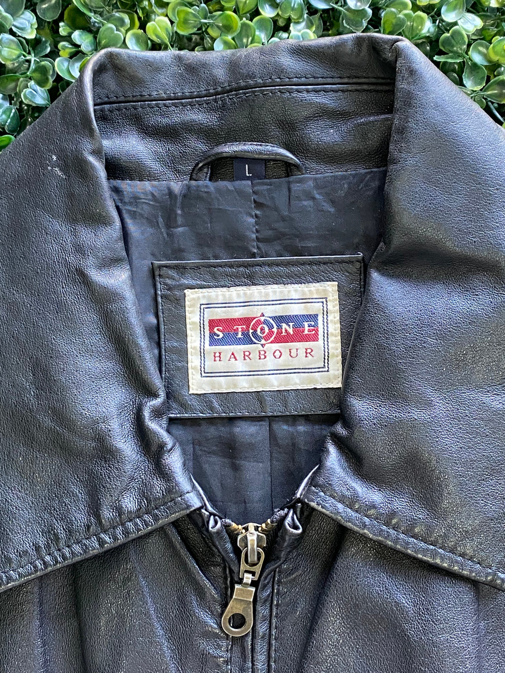 Stone Harbour Black Zip Front Jacket — brand