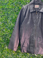 Stone Harbour Black Zip Front Jacket — detail
