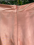 Blush Sequin One Shoulder Mini Dress — detail