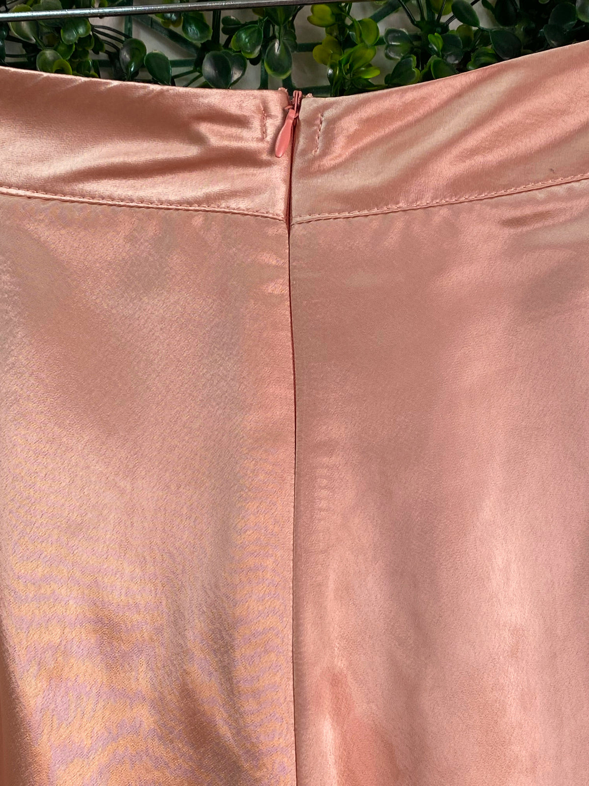 Blush Sequin One Shoulder Mini Dress — detail