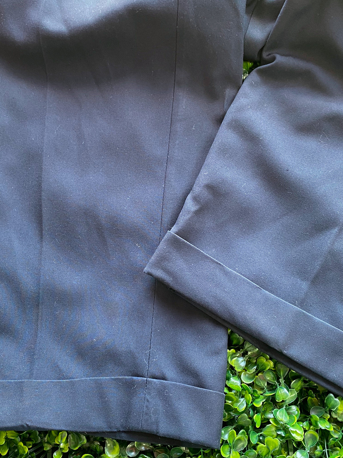 Pierre Cardin Navy Tailored Trousers — detail